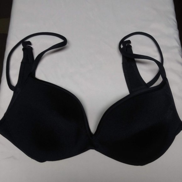 Made in Italy -  Navy Blue padded swimsuit bikini top - S - Picture 1 of 5